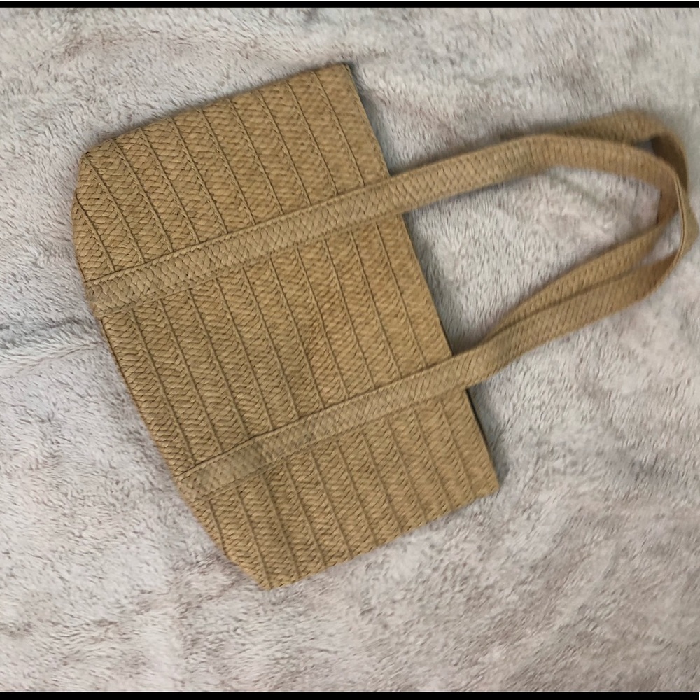 Draper James Woven Straw Purse